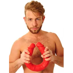 MK Toys Double gode Stretch N°33 42 x 5cm rouge